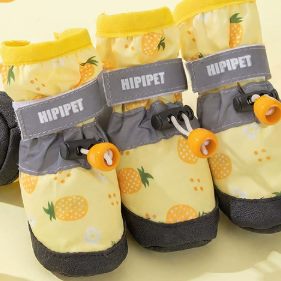 XC02 Waterproof Dog Boots with Rubber Sole