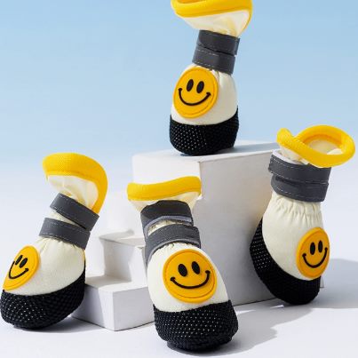 XC04 Breathable Ice-Silk Dog Shoes