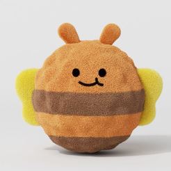 XC1 TPR Animal Chew Ball on a pet